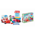 funny happy block set with music battery operated